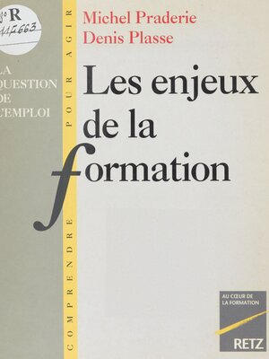 cover image of Les Enjeux de la formation
